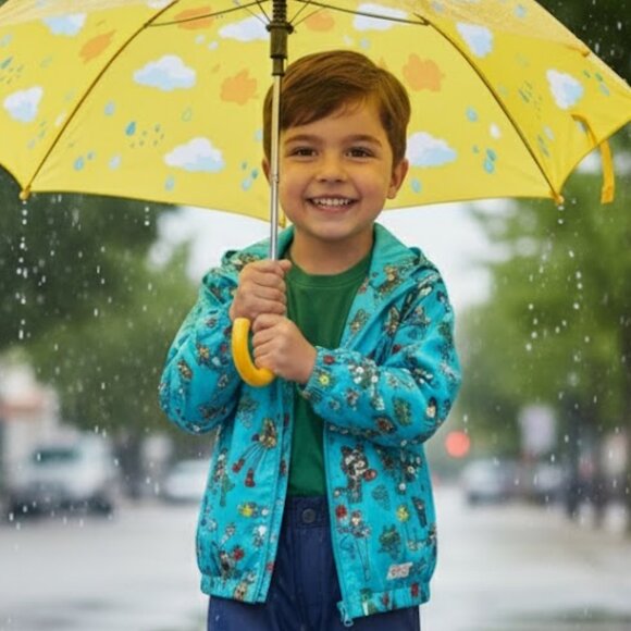 New Disney Toy Story Rain Jacket Coat lightweight slicker Woody Buzz Jessie 13 - Picture 2 of 10